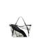 Desigual handtas met slangenprint zwart/grijs/wit
