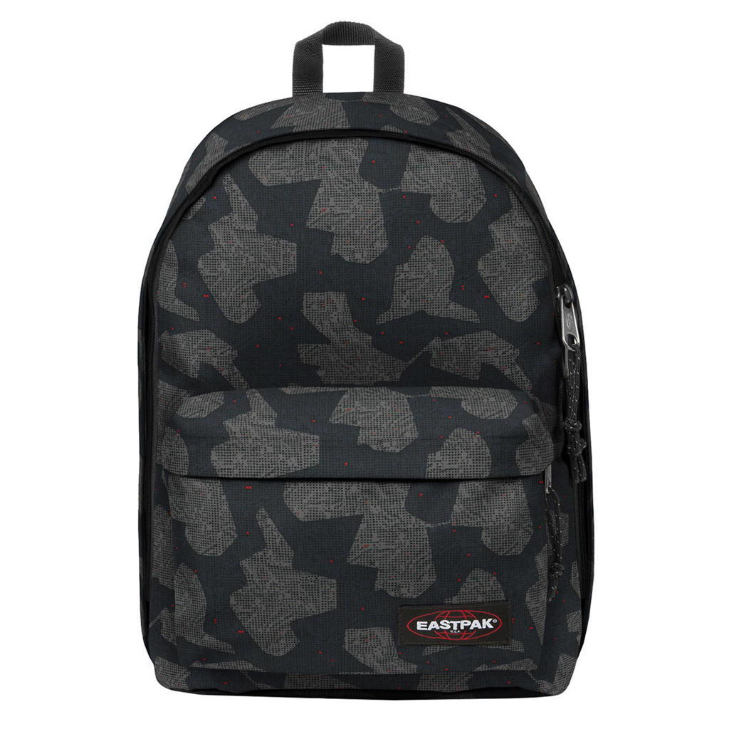 Eastpak rugzak Out of Office met camouflageprint zwart/grijs