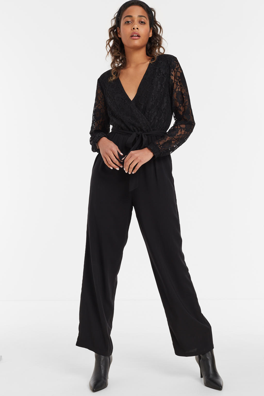 VERO MODA jumpsuit VMANIMA zwart wehkamp