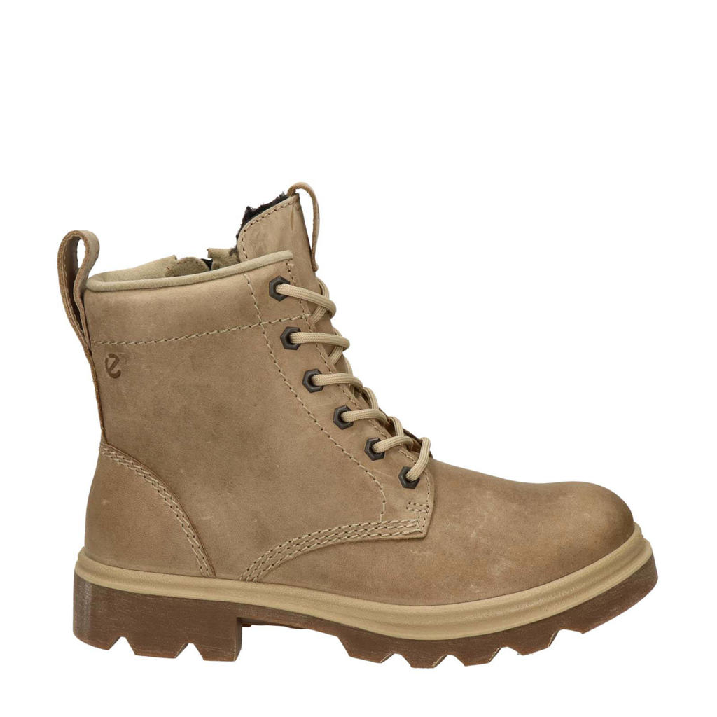 Ecco Grainer Nubuck Veterboots Beige Wehkamp 5322