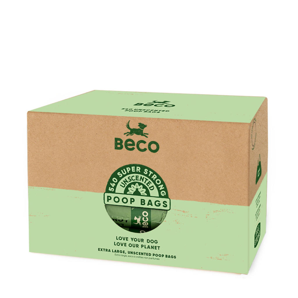 Beco Bags Jumbo Pack poepzakjes 540 stuks(36 rollen van 15 zakjes)