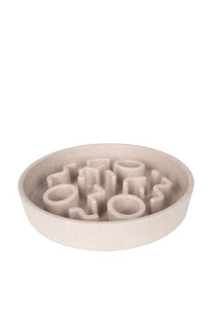 kattenvoerbak BAMBOO Cat Slow Feeder - ø 13,5 cm - Merengue