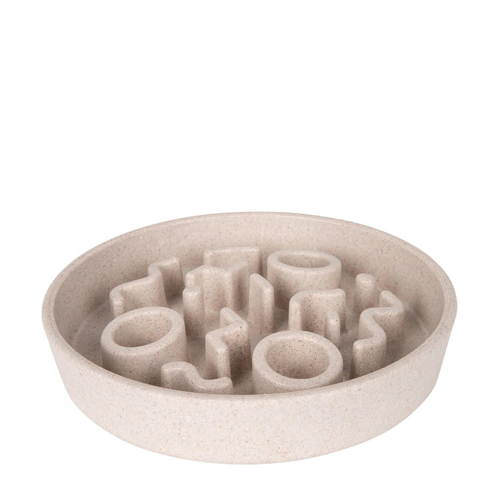 District 70 kattenvoerbak BAMBOO Cat Slow Feeder - ø 13,5 cm - Merengue