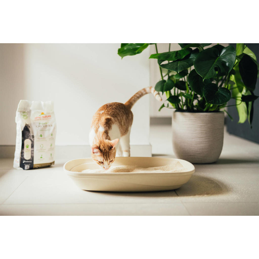 Almo Nature biologisch afbreekbare kattenbakvulling 4,54 kg wehkamp
