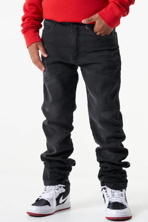 high waist slim fit jeans KIT  washed black