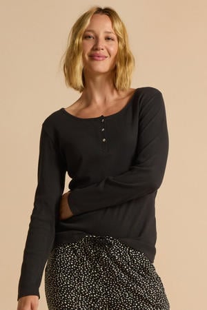 pyjamatop zwart