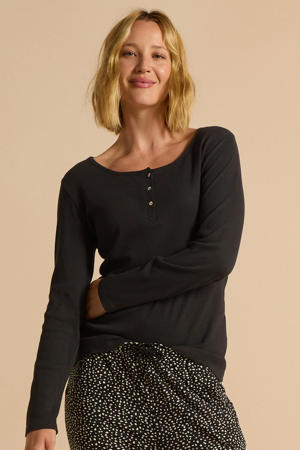 pyjamatop zwart