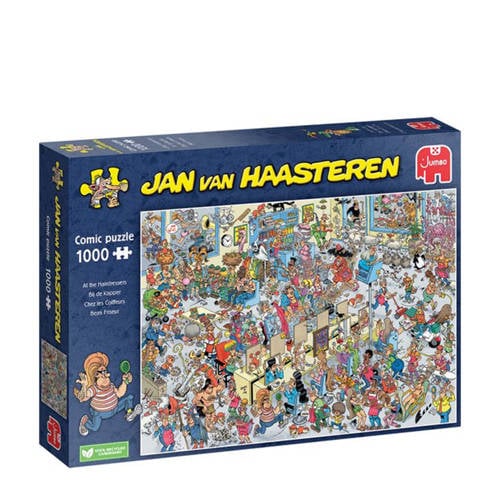 Wehkamp Jan van Haasteren Bij de Kapper legpuzzel 1000 stukjes aanbieding