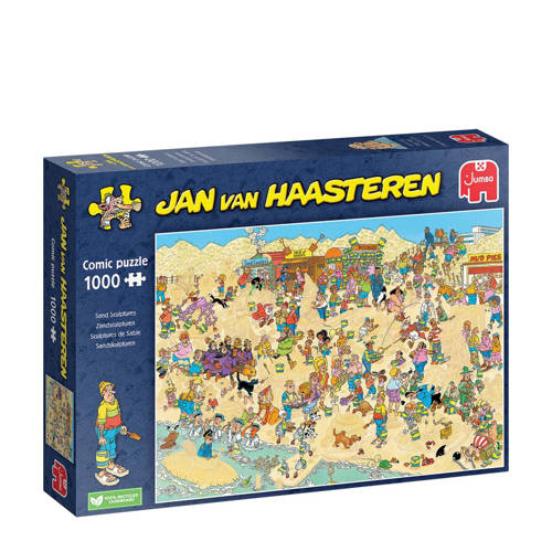 Wehkamp Jan van Haasteren Zandsculpturen legpuzzel 1000 stukjes aanbieding