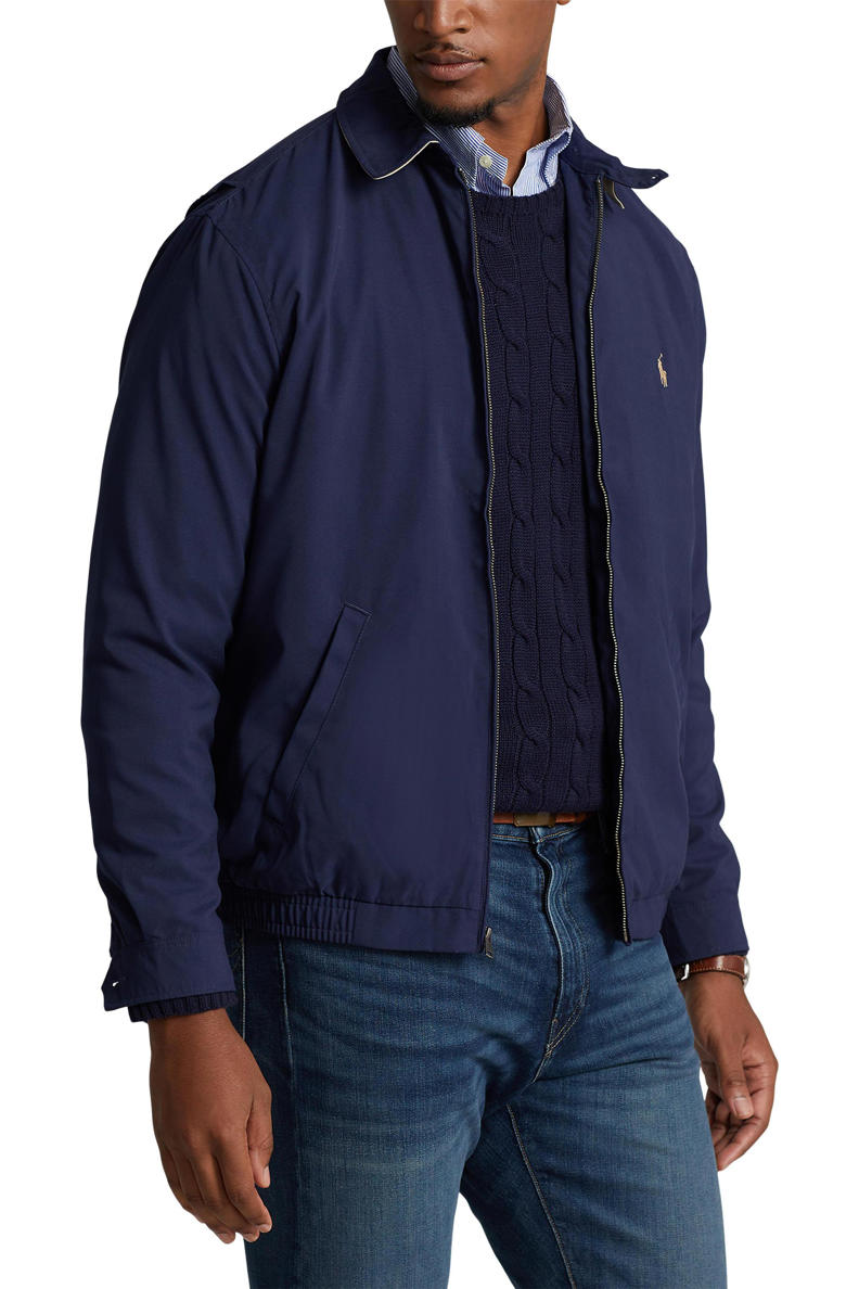 POLO Ralph Lauren Big & Tall +size zomerjas Plus Size french navy wehkamp