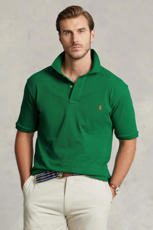 +size polo primary green