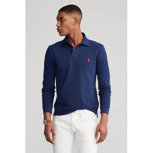 Polo Ralph Lauren slim fit polo new port navy afbeelding