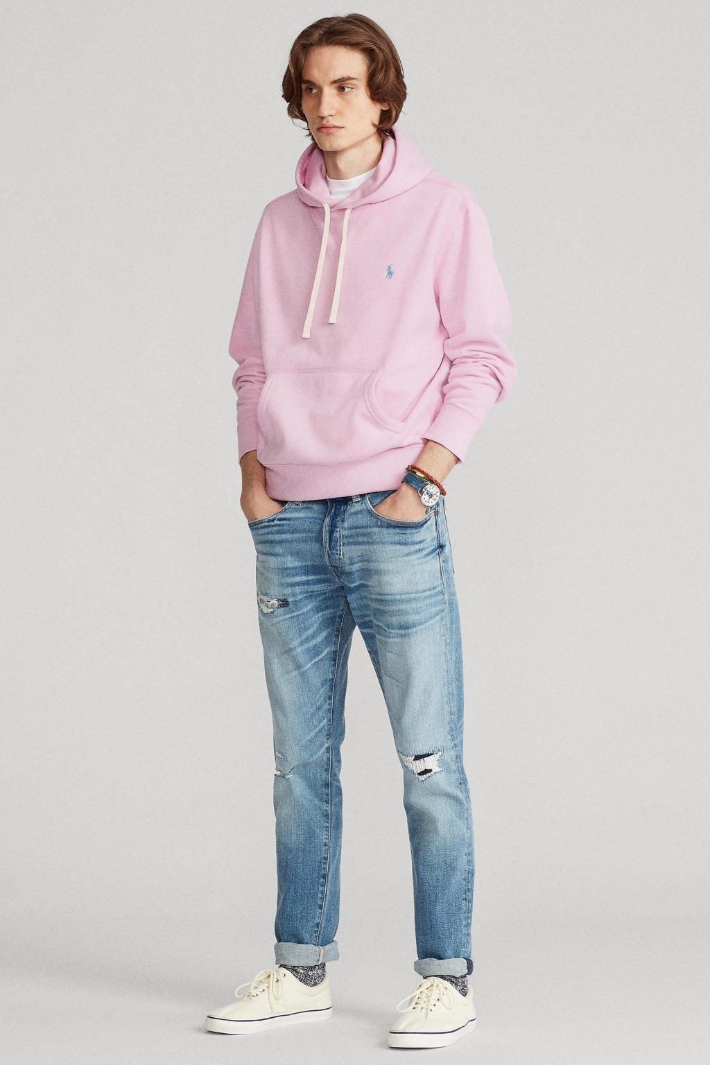 Polo Ralph Lauren hoodie carmel pink