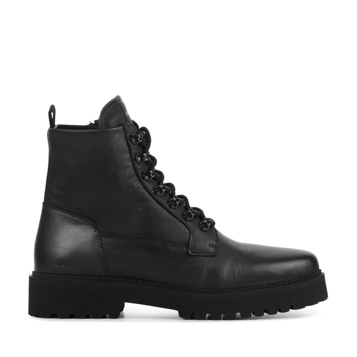 Nubikk Zwarte Heren Boots Nubikk Chelsea Boots In De Kleur Zwart