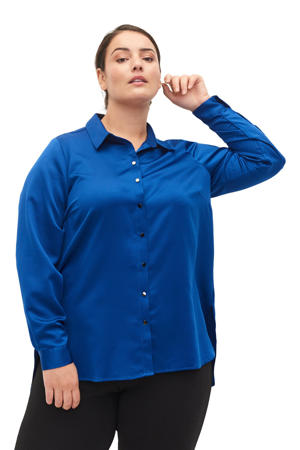 blouse blauw