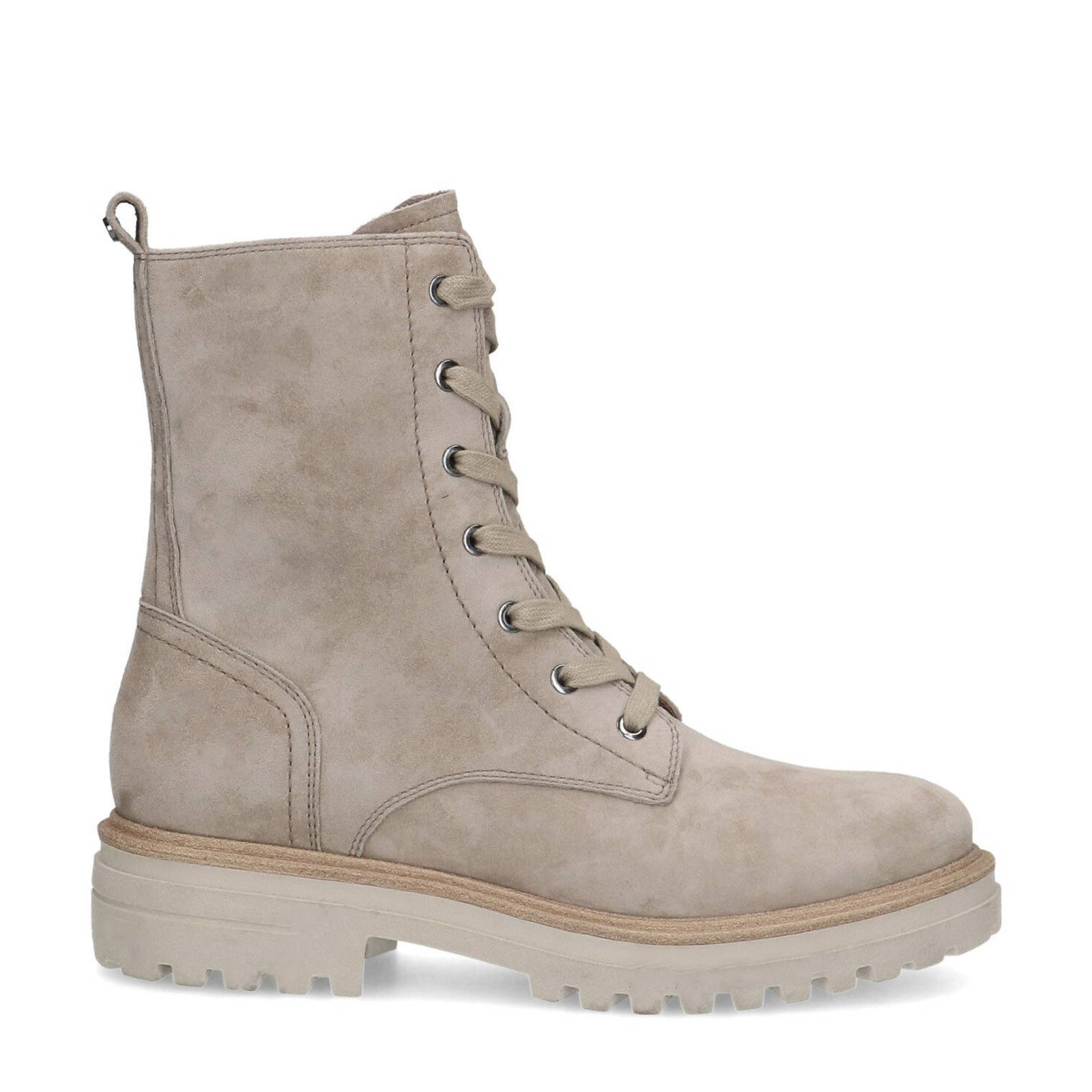 suède veterboots taupe