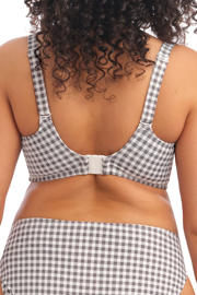 thumbnail: Elomi voorgevormde beugel bikinitop Checkmate grijs/wit