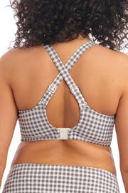 thumbnail: Elomi voorgevormde beugel bikinitop Checkmate grijs/wit