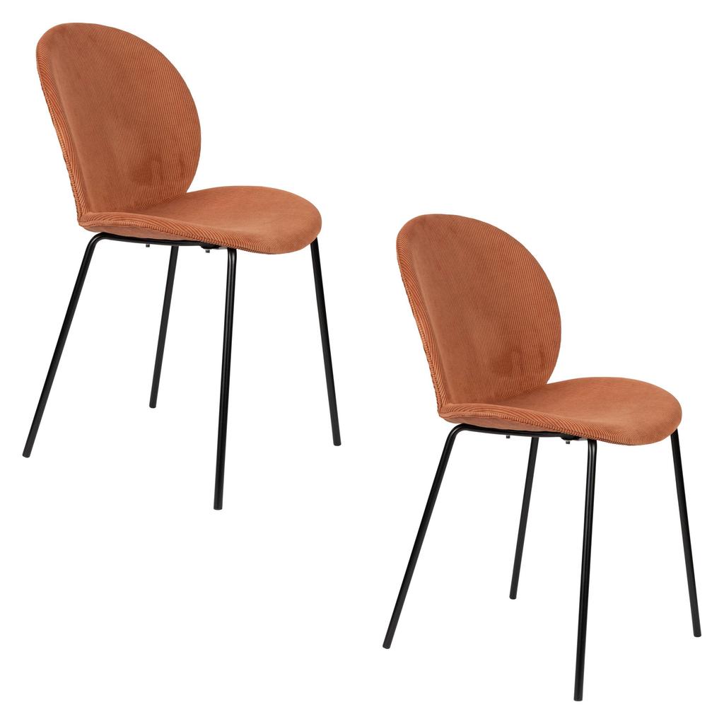 Zuiver eetkamerstoel Bonnet (set van 2)