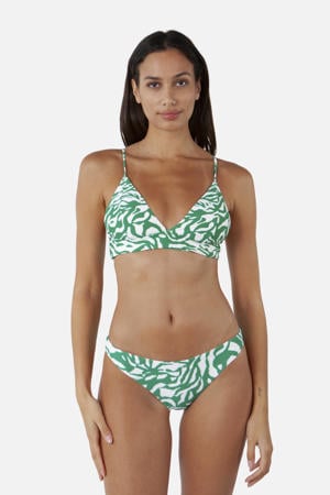 voorgevormde bikinitop Sula groen/wit