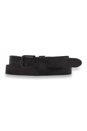 leren riem zwart