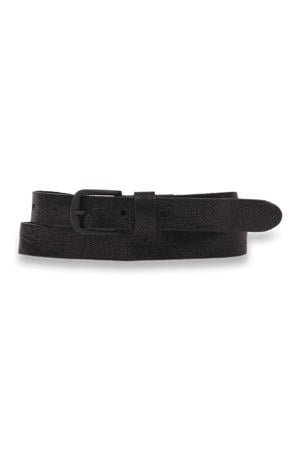 leren riem zwart