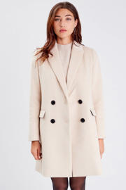 thumbnail: Cache Cache coat met wol beige