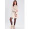 Cache Cache coat met wol beige