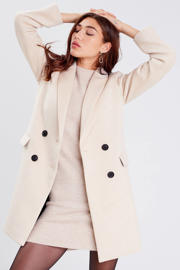 thumbnail: Cache Cache coat met wol beige