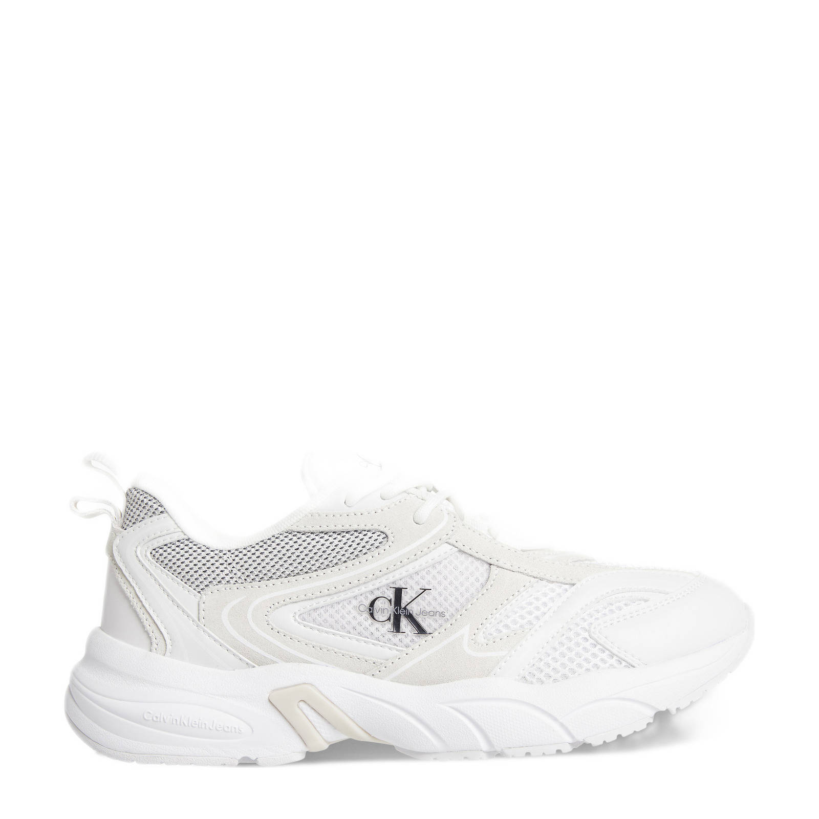 Witte sneakers cheap dames calvin klein