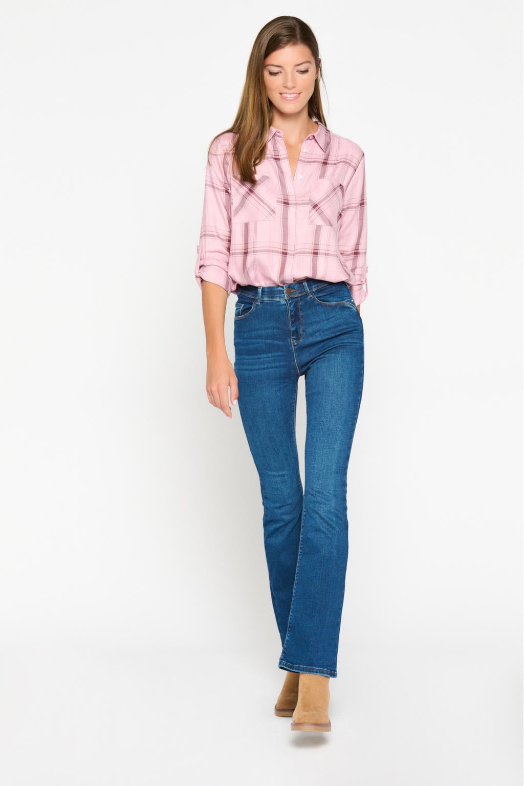 O'Neill geruite jas blue shirt check O'Neill geruite jas blue shirt check