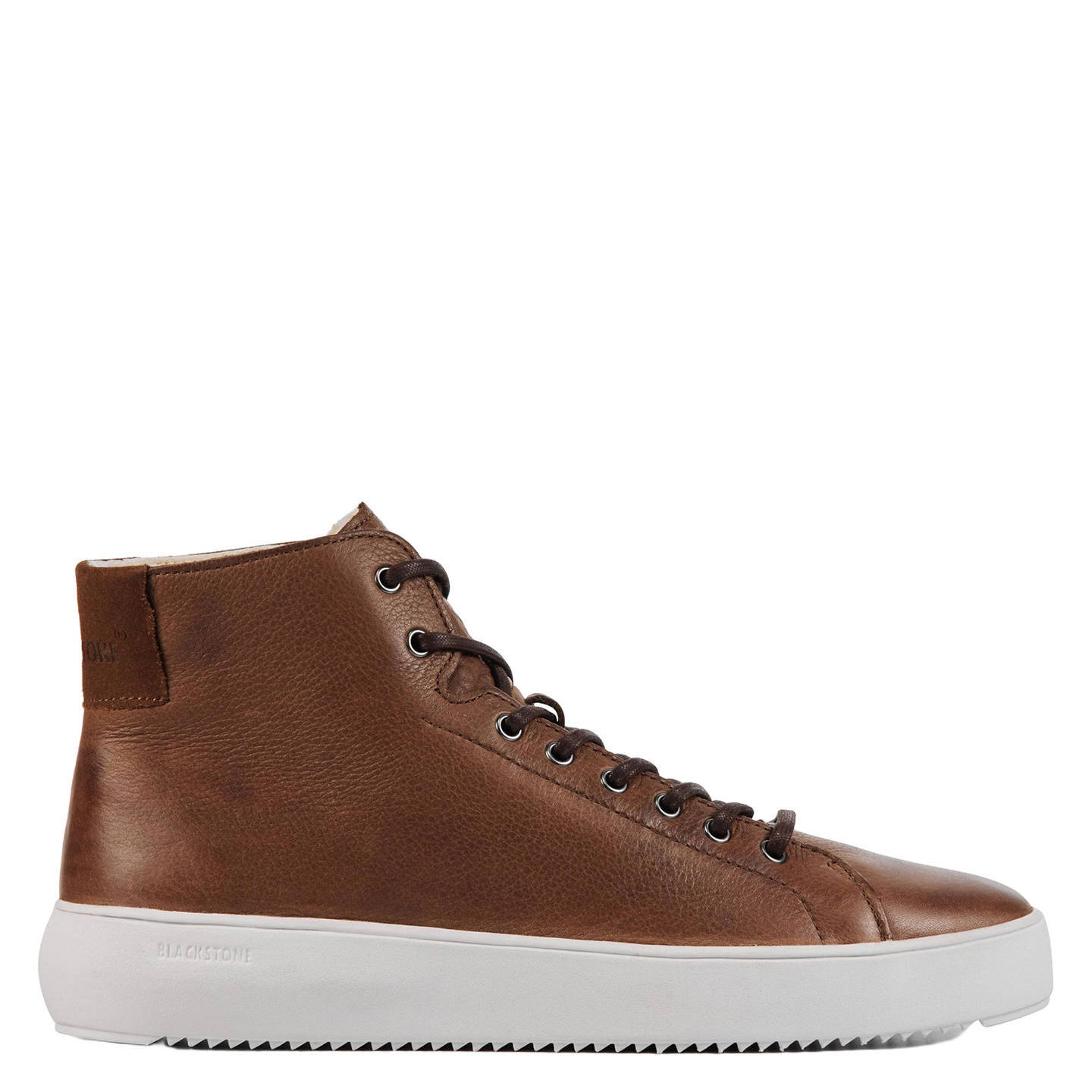 Blackstone YG09 leren sneakers cognac | wehkamp