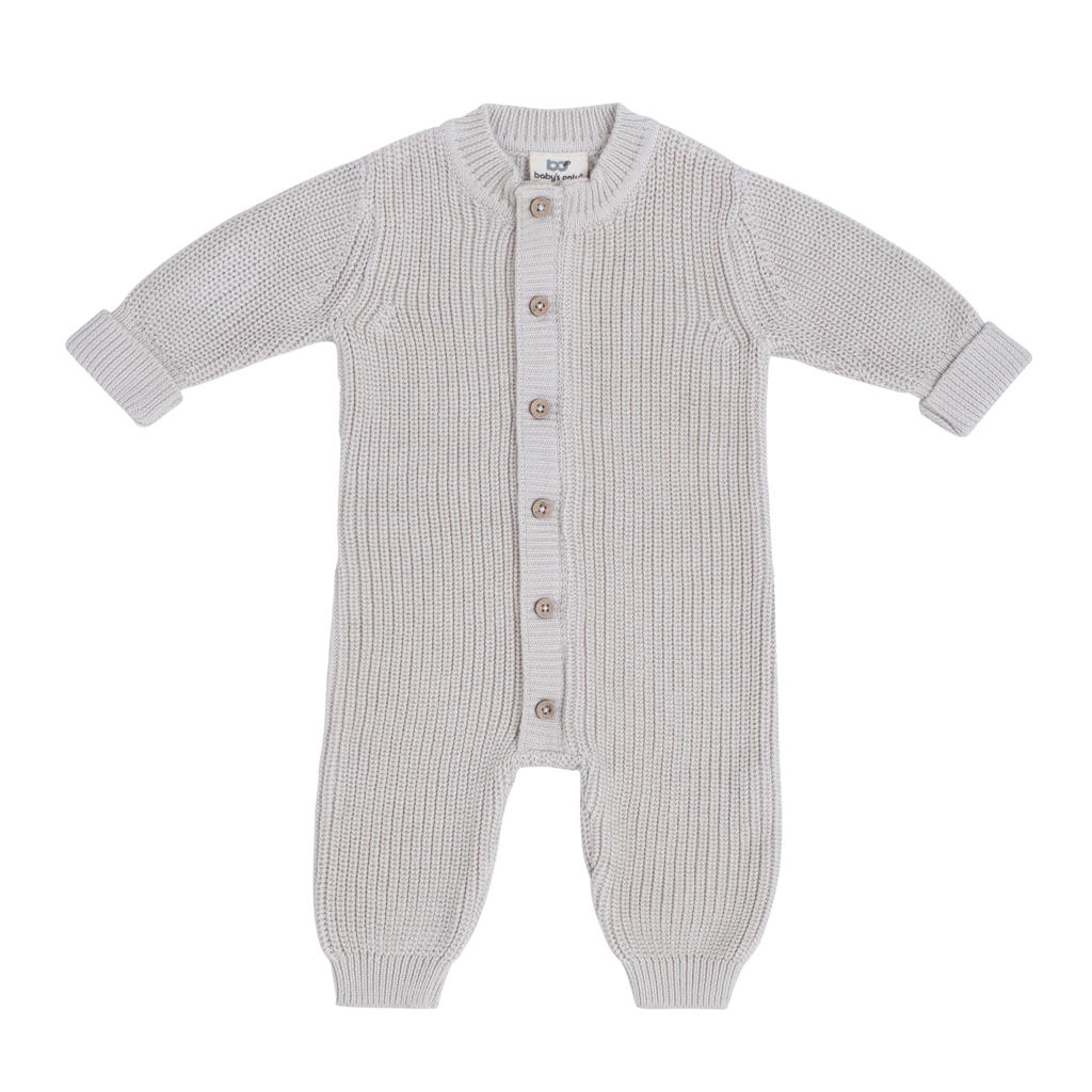 Baby's Only gebreid baby boxpak Soul van katoen warm linnen