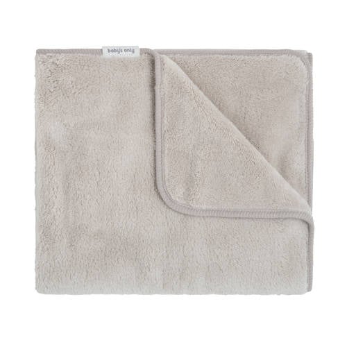 Baby's Only baby ledikantdeken Cozy 100x135 cm urban taupe afbeelding