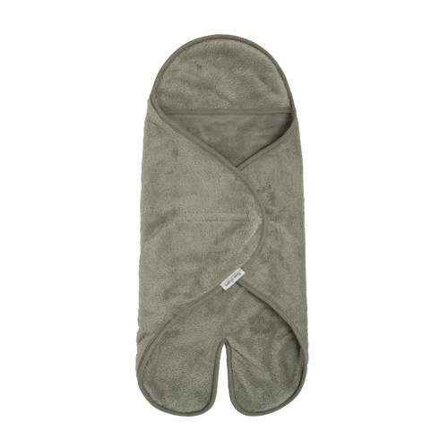 Baby's Only wikkeldeken met voetjes Cozy autostoel 0+ 5-puntsgordel urban green afbeelding
