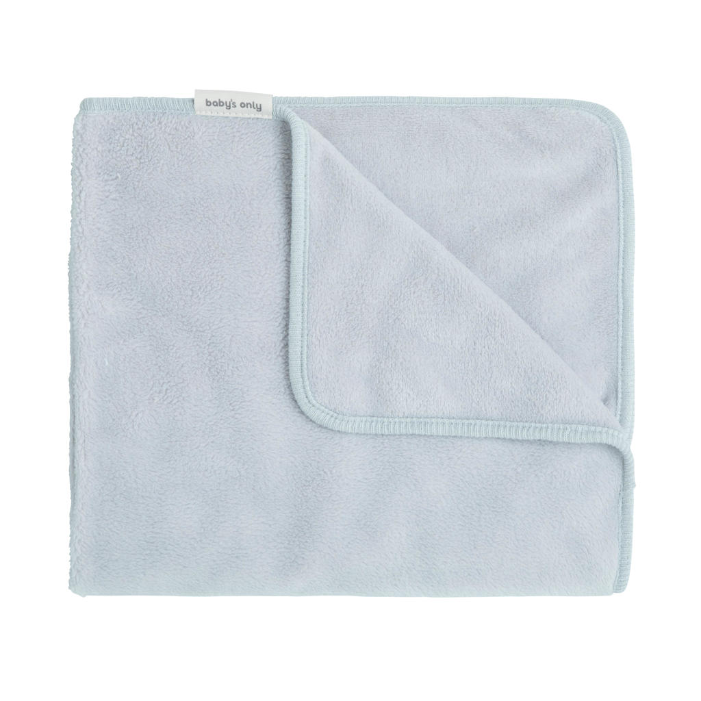 Baby's Only baby ledikantdeken Cozy 100x135 cm misty blue