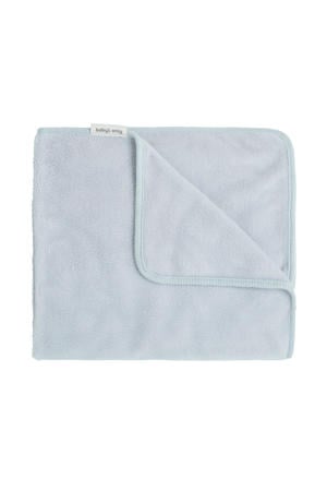 baby ledikantdeken Cozy 100x135 cm misty blue