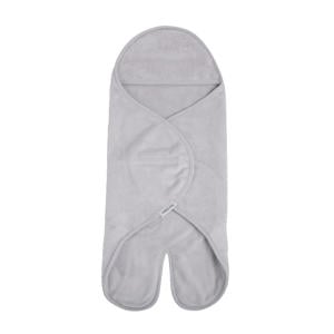wikkeldeken met voetjes Cozy autostoel 0+ 5-puntsgordel dusty grey