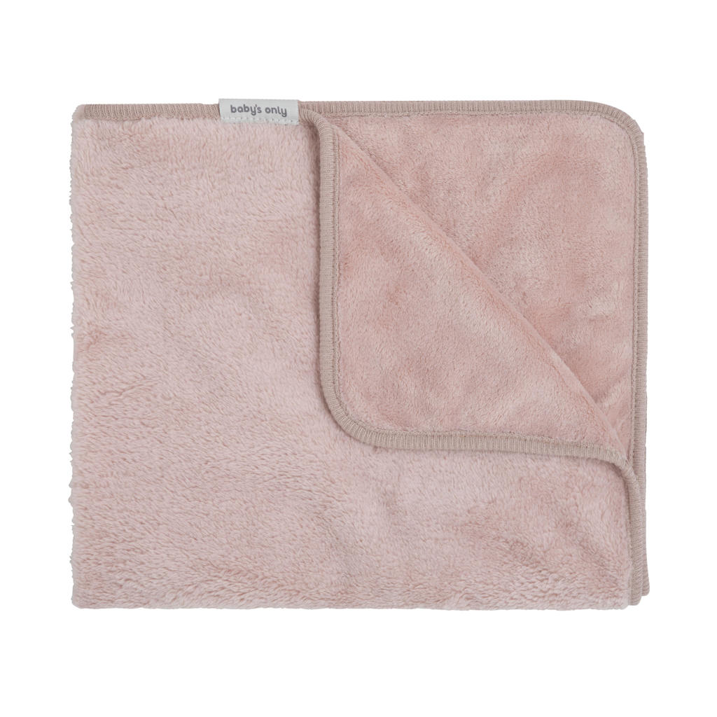 Baby's Only baby ledikantdeken Cozy 100x135 cm oud roze