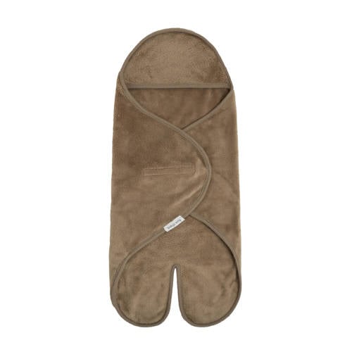 Baby's Only wikkeldeken met voetjes Cozy autostoel 0+ 5-puntsgordel clay afbeelding