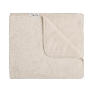 baby ledikantdeken Cozy 100x135 cm warm linen
