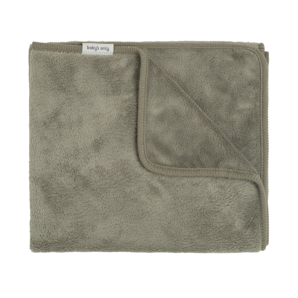 Baby's Only baby ledikantdeken Cozy 100x135 cm urban green