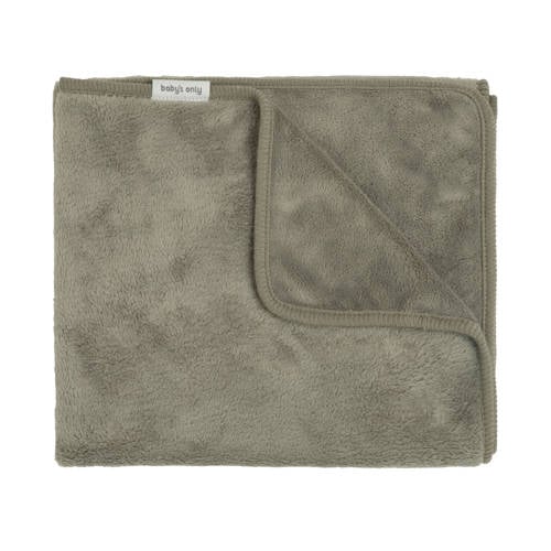 Baby's Only baby ledikantdeken Cozy 100x135 cm urban green afbeelding