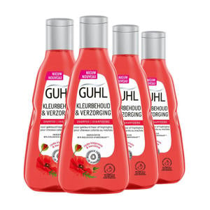 Wehkamp Guhl Kleurbehoud & Verzorging shampoo - 4 x 250 ml - voordeelverpakking aanbieding