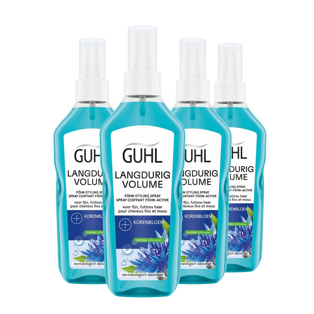 Guhl Langdurige Volume Föhn-Active styling spray - 4 x 150 ml