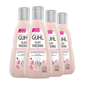 Wehkamp Guhl Rijke Voeding shampoo - 4 x 250 ml - voordeelverpakking aanbieding