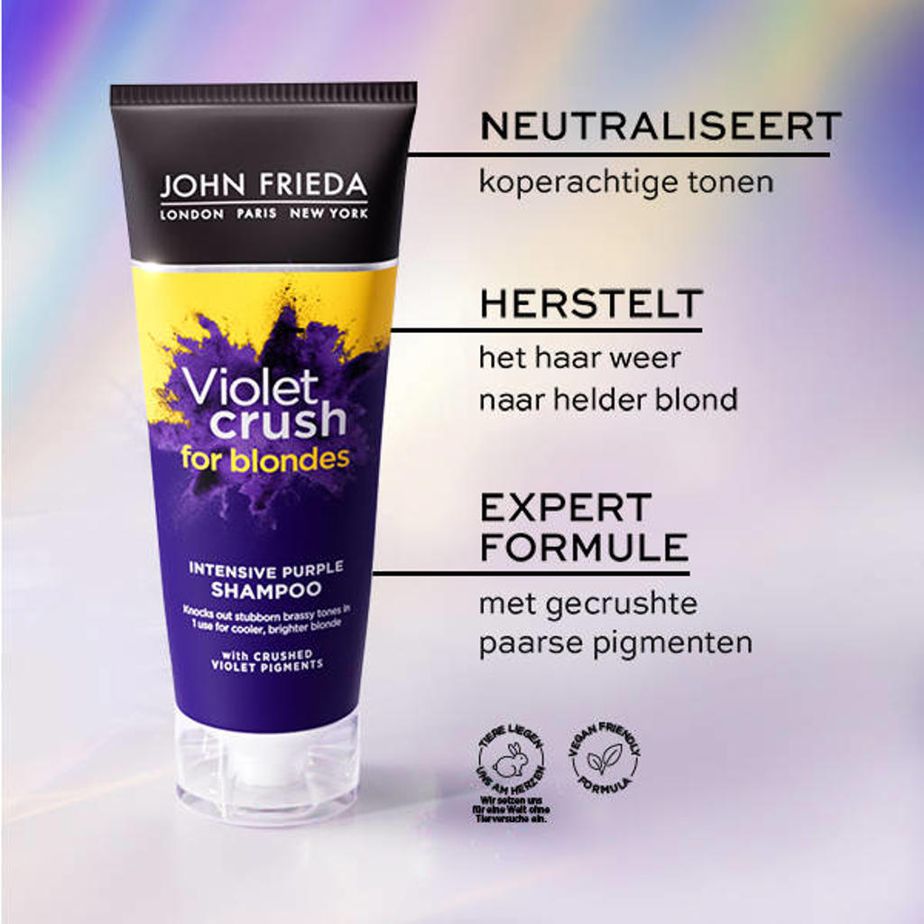 John Frieda Violet Crush Intense Purple shampoo 250 ml wehkamp