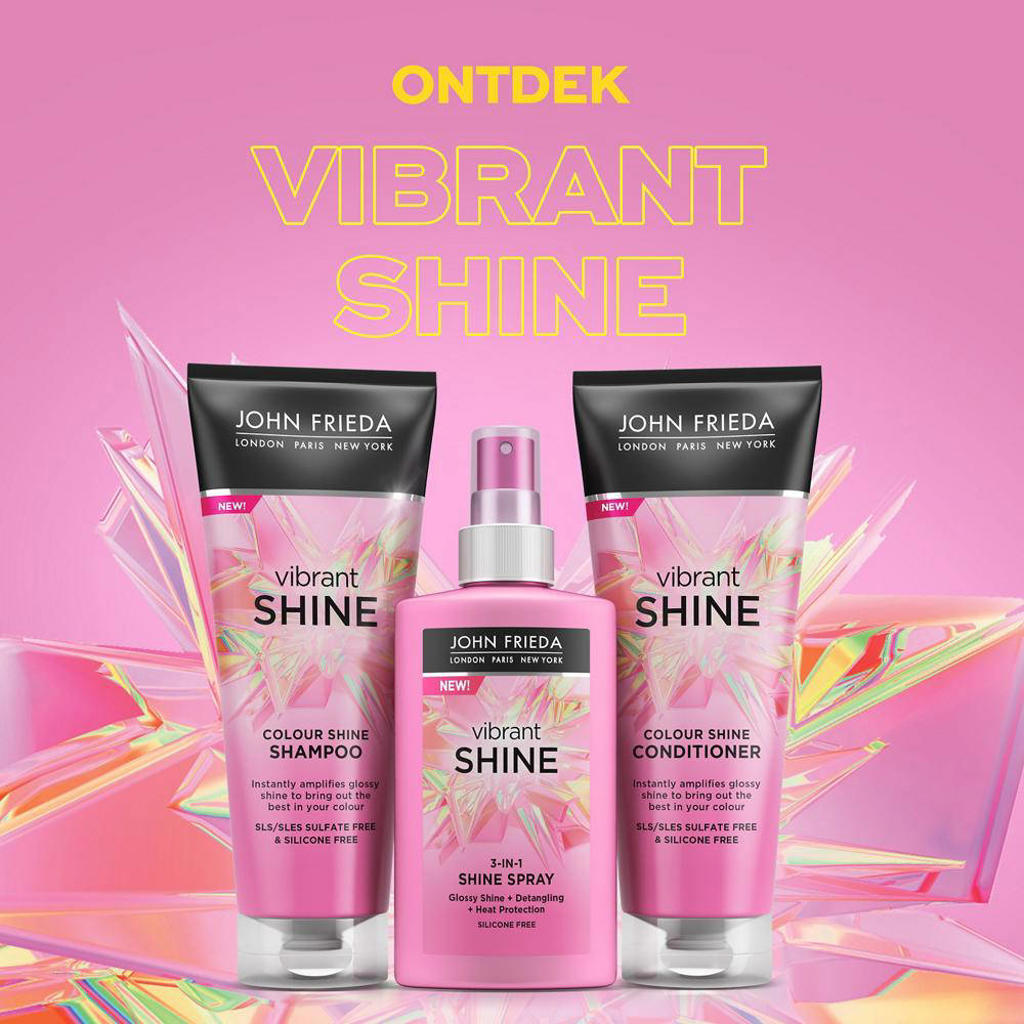 John Frieda Vibrant Shine Colour Shine shampoo 250 ml wehkamp