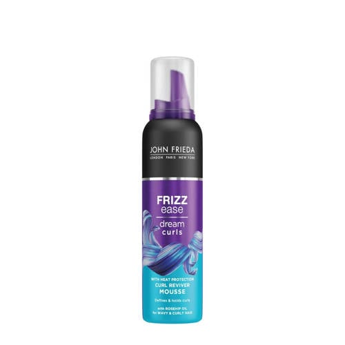 Wehkamp John Frieda Frizz Ease Dream Curls Curl Reviver mousse - 200 ml aanbieding