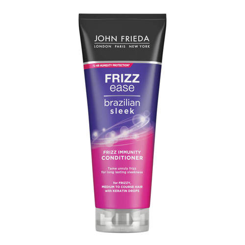 Wehkamp John Frieda Frizz Ease Brazilian Sleek conditioner - 250 ml aanbieding